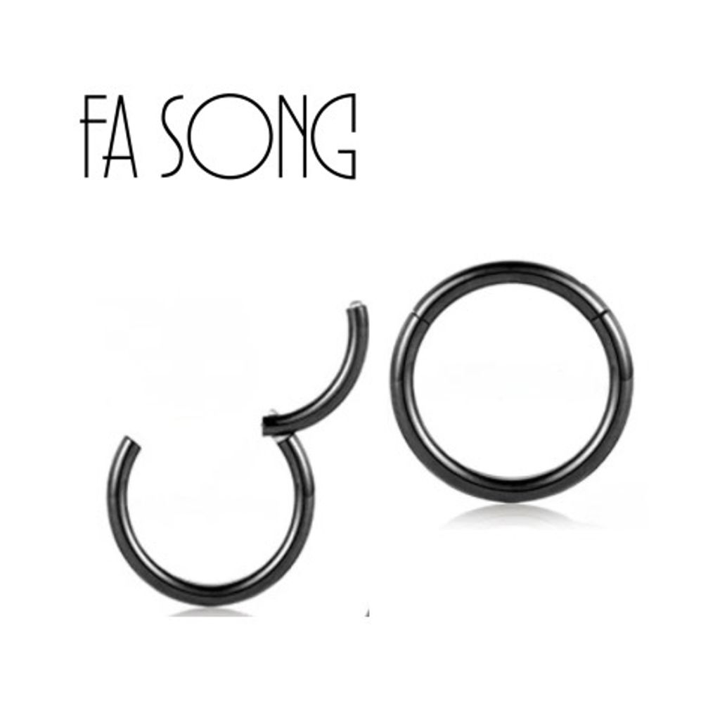 黑鈦鉸鍊式段環