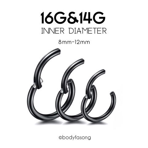 黑鈦鉸鍊式段環