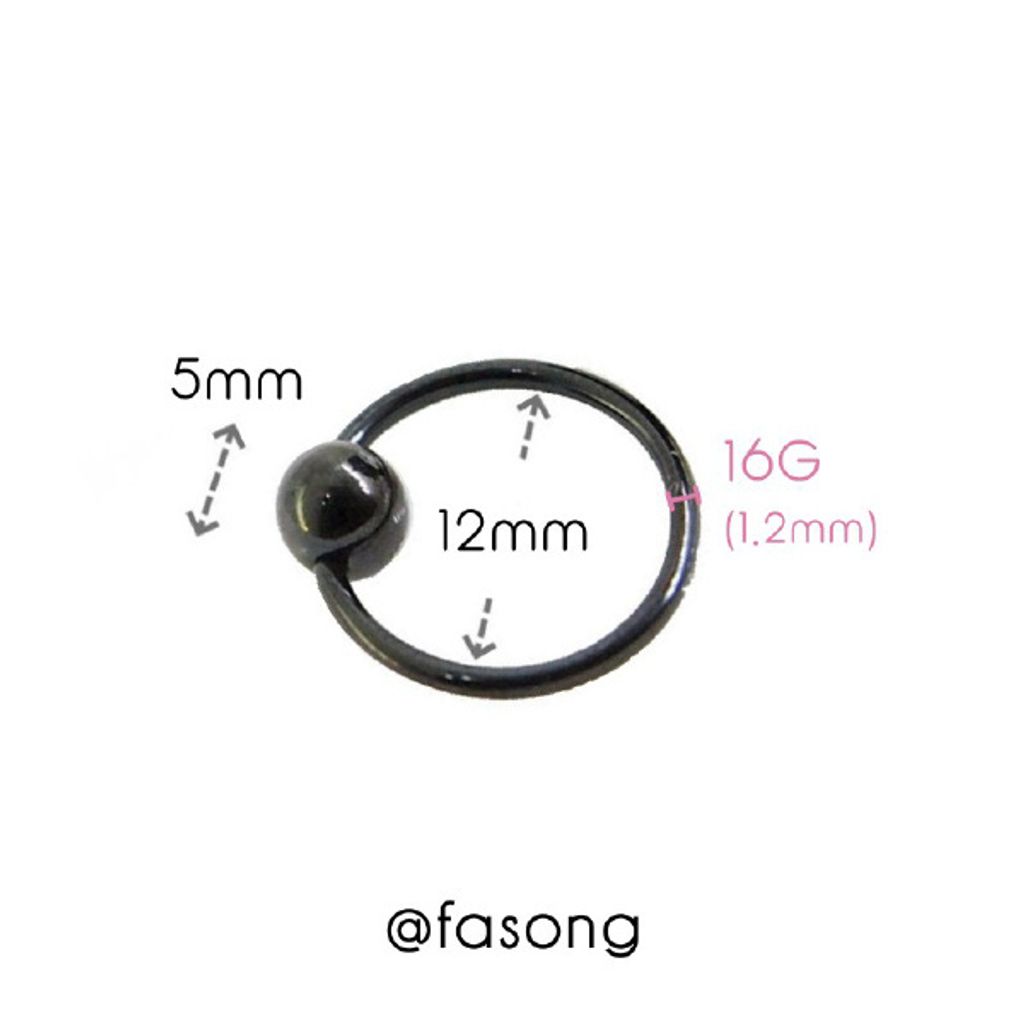 封閉環16G黑鈦款_12mm×5