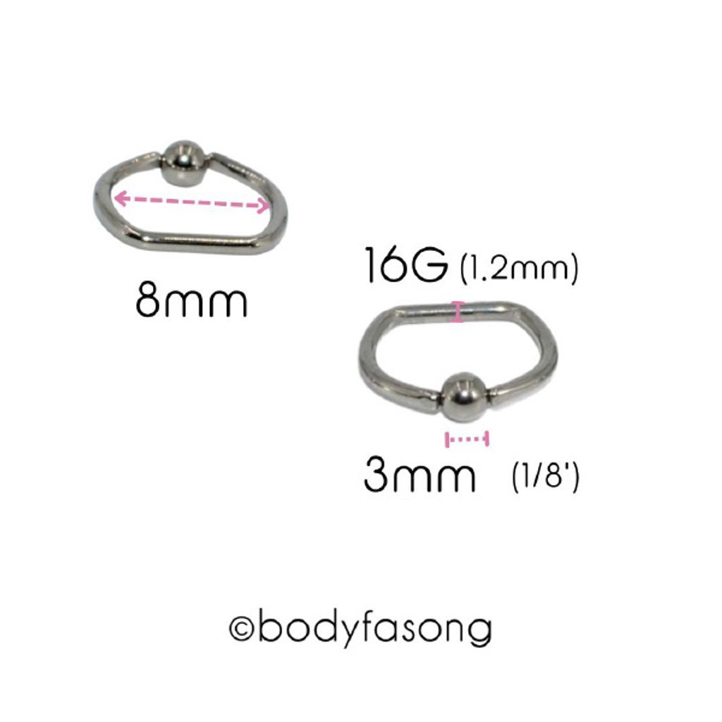 D形環16G_內徑8mm