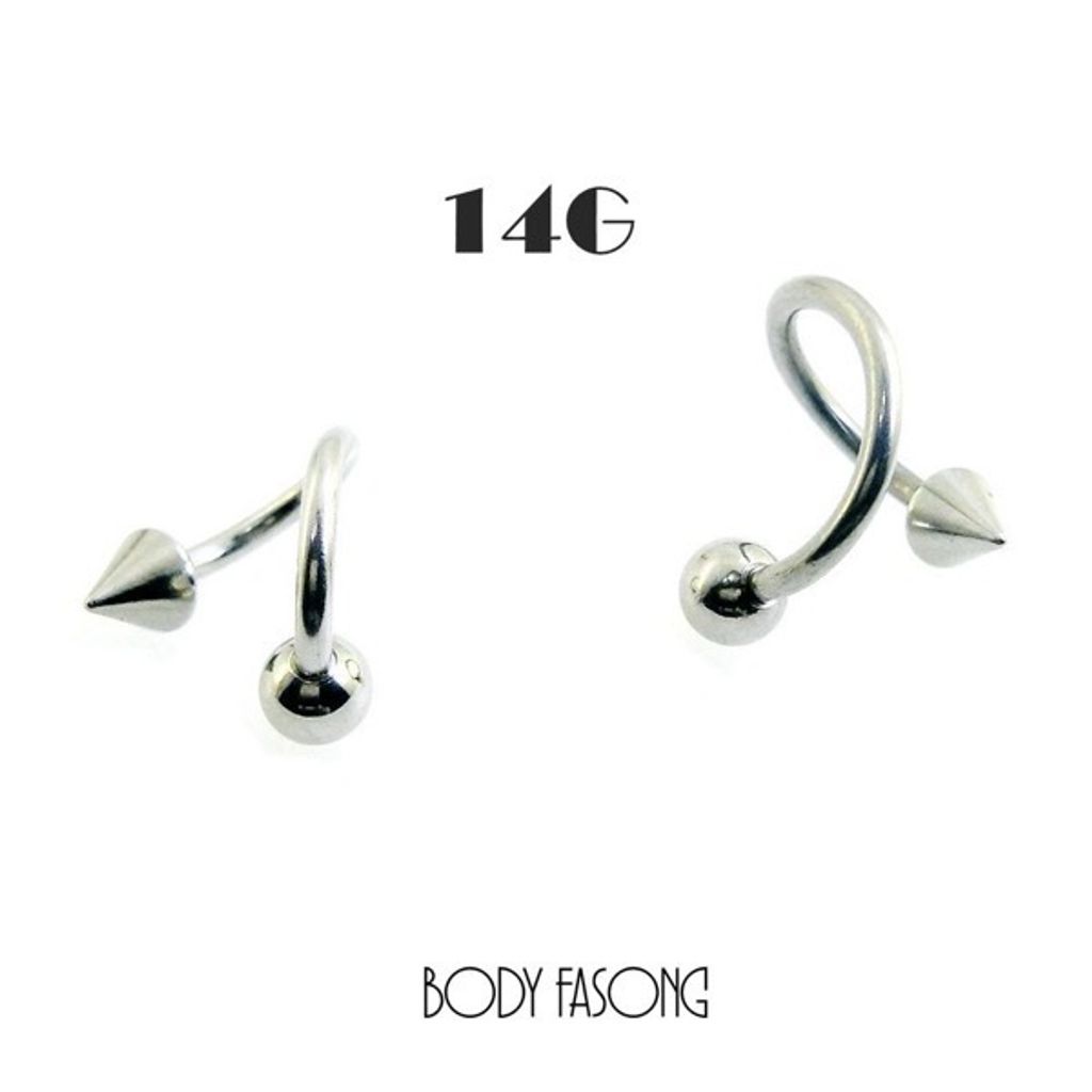 14G圓錐款螺旋槓鈴