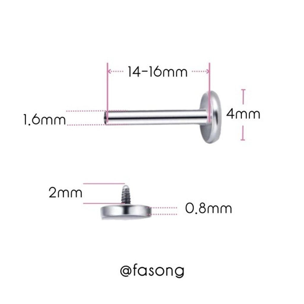 舌環_平面內螺紋_尺寸描述