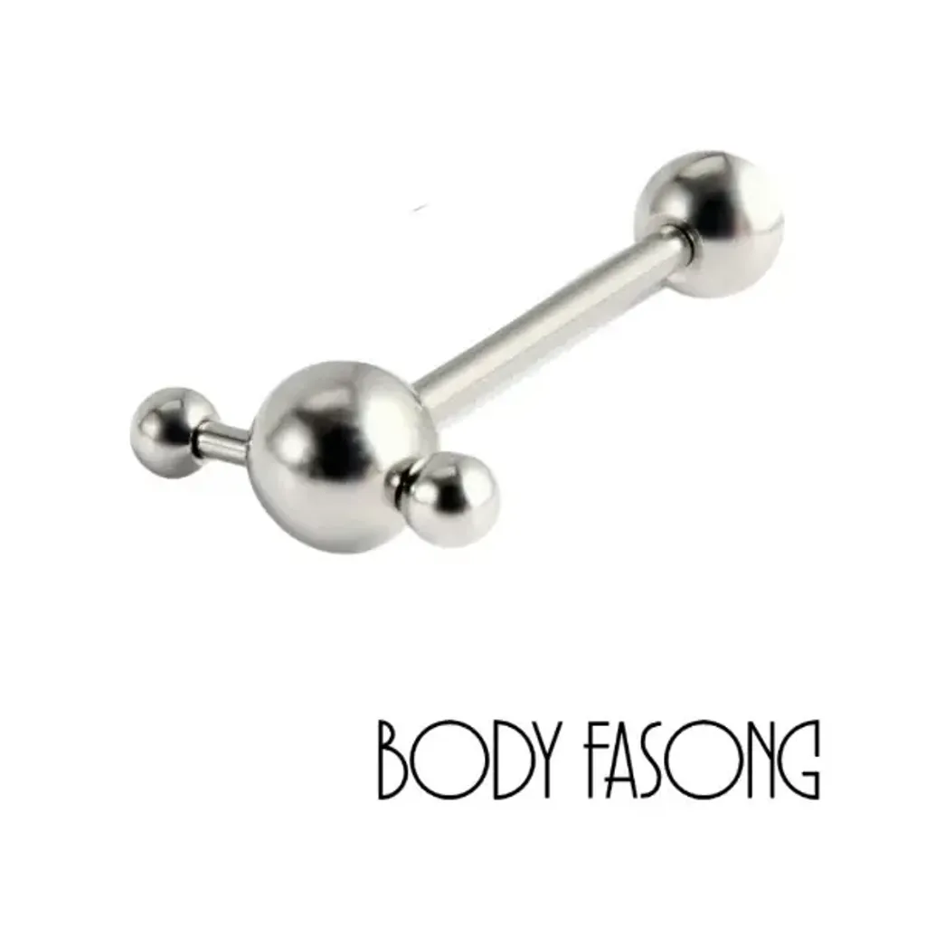 舌環_小棒槌鋼色