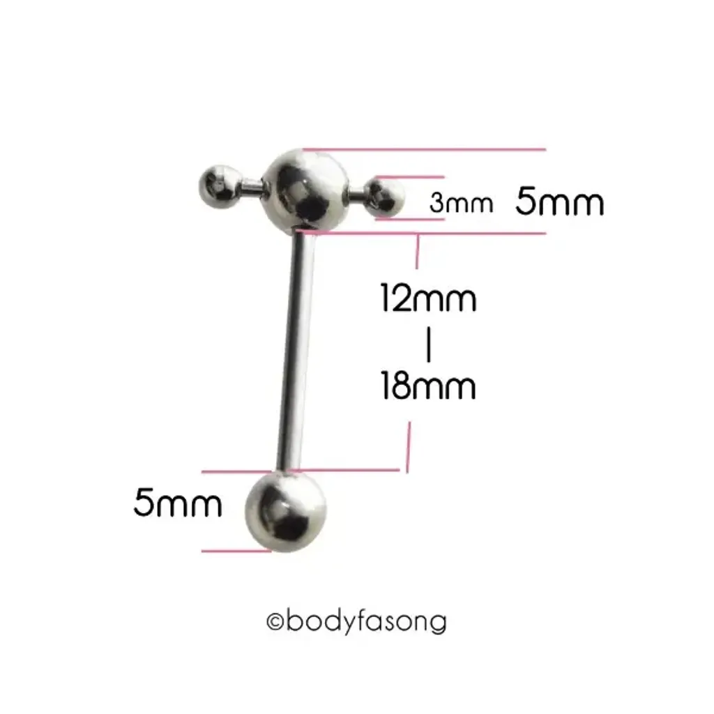 舌環_小棒槌鋼色_size