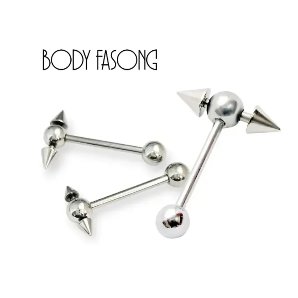 小棒槌尖錐款舌環