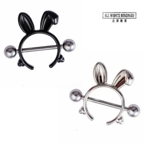 乳頭罩邦尼兔耳朵