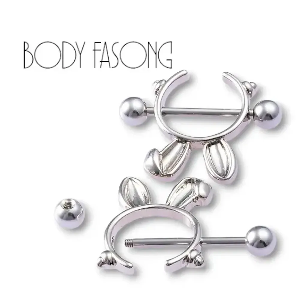 乳頭罩邦尼兔耳朵