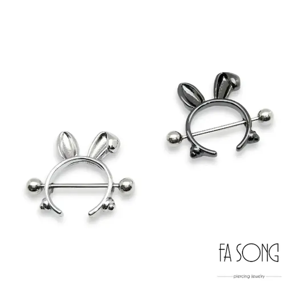 乳頭罩邦尼兔耳朵_細針