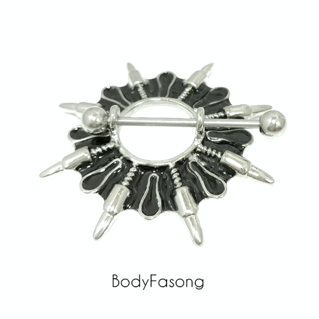 乳頭罩_仿彈頭設計