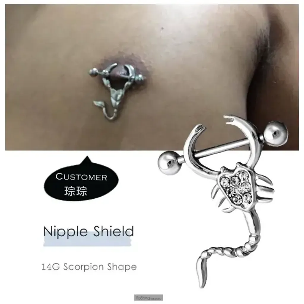 乳頭罩_白鑽蠍型