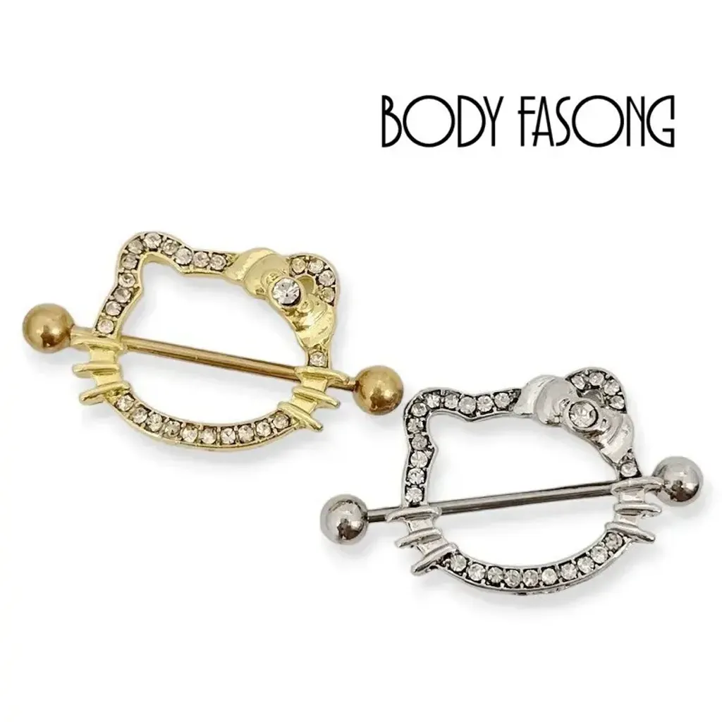 乳頭罩_密鑲KITTY