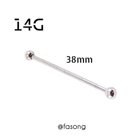 14G轉珠款工業環_38mm