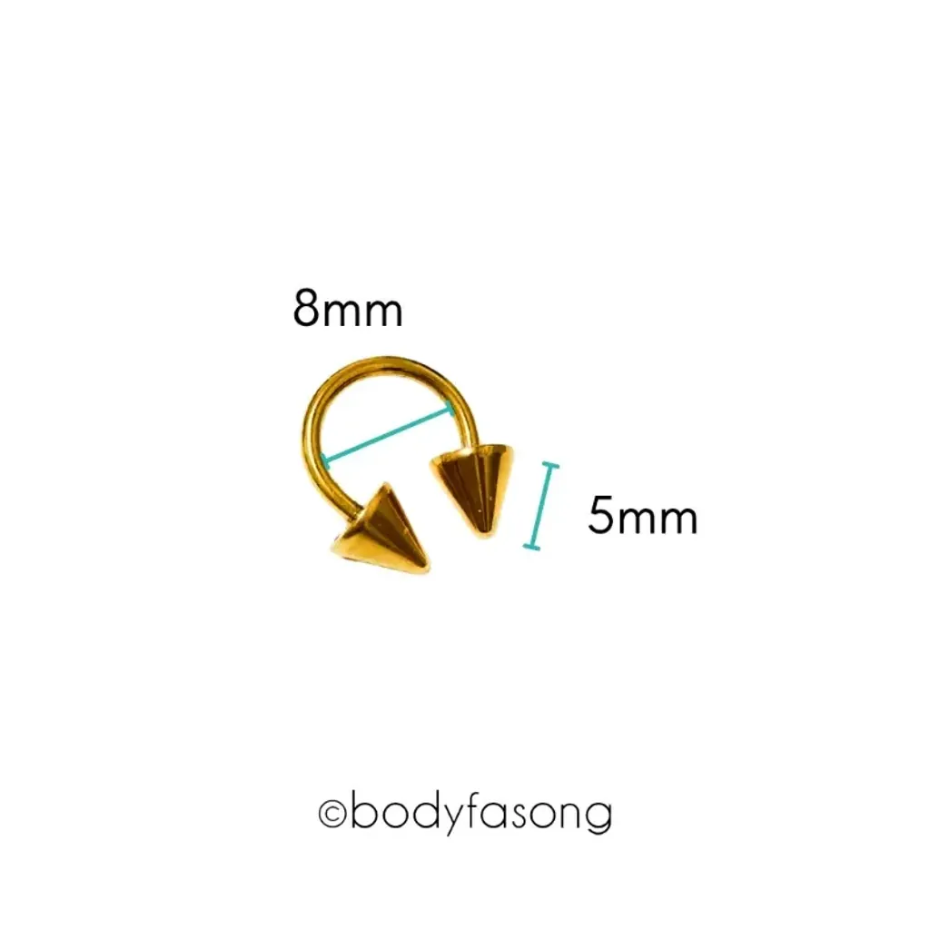金色錐16G_08mm×5