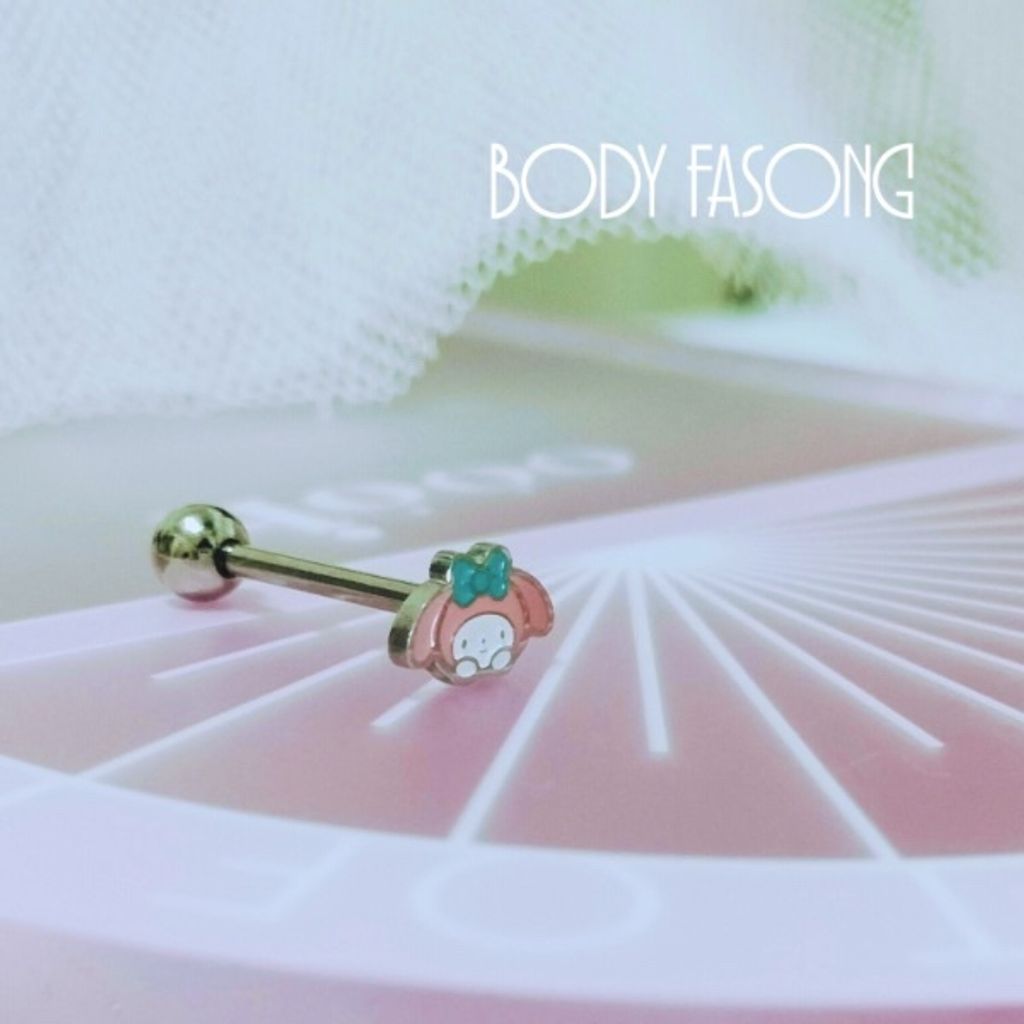 316L醫療鋼美樂蒂舌環