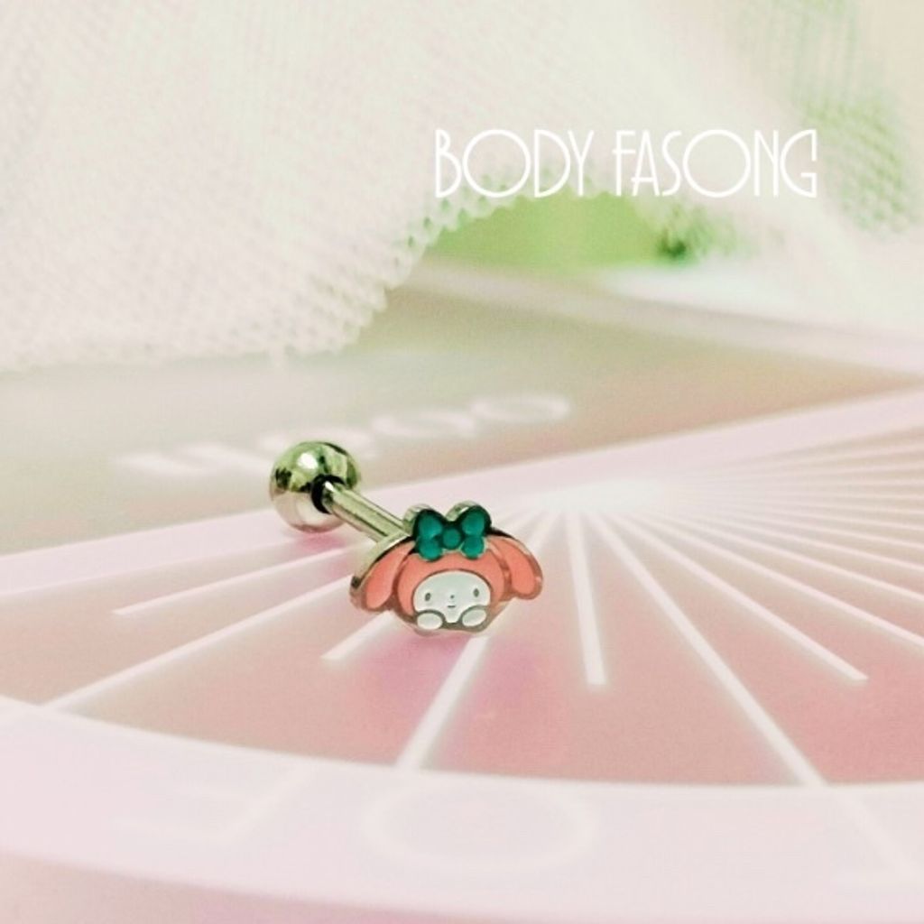 316L醫療鋼美樂蒂舌環