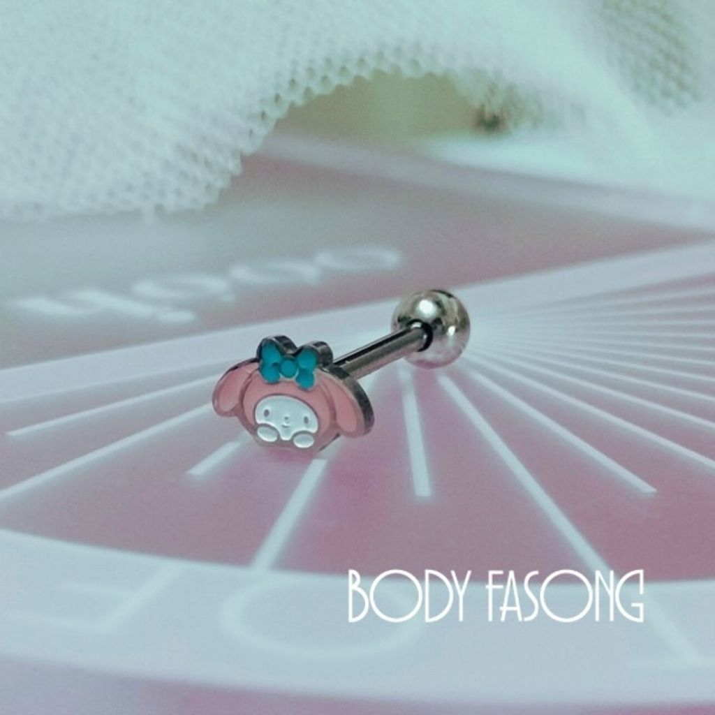 316L醫療鋼美樂蒂舌環