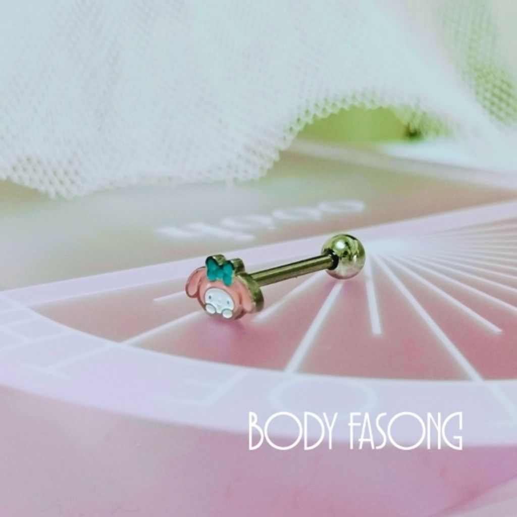 316L醫療鋼美樂蒂舌環