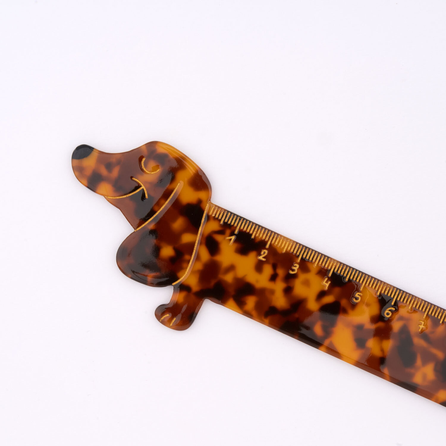 coucou-suzette-dachshund-ruler-fun-school-stationery-cute-acetate-stationery-accessory-sausage-dog-item-regle-chien-teckel-accessoire-bureau-papeterie-3-web