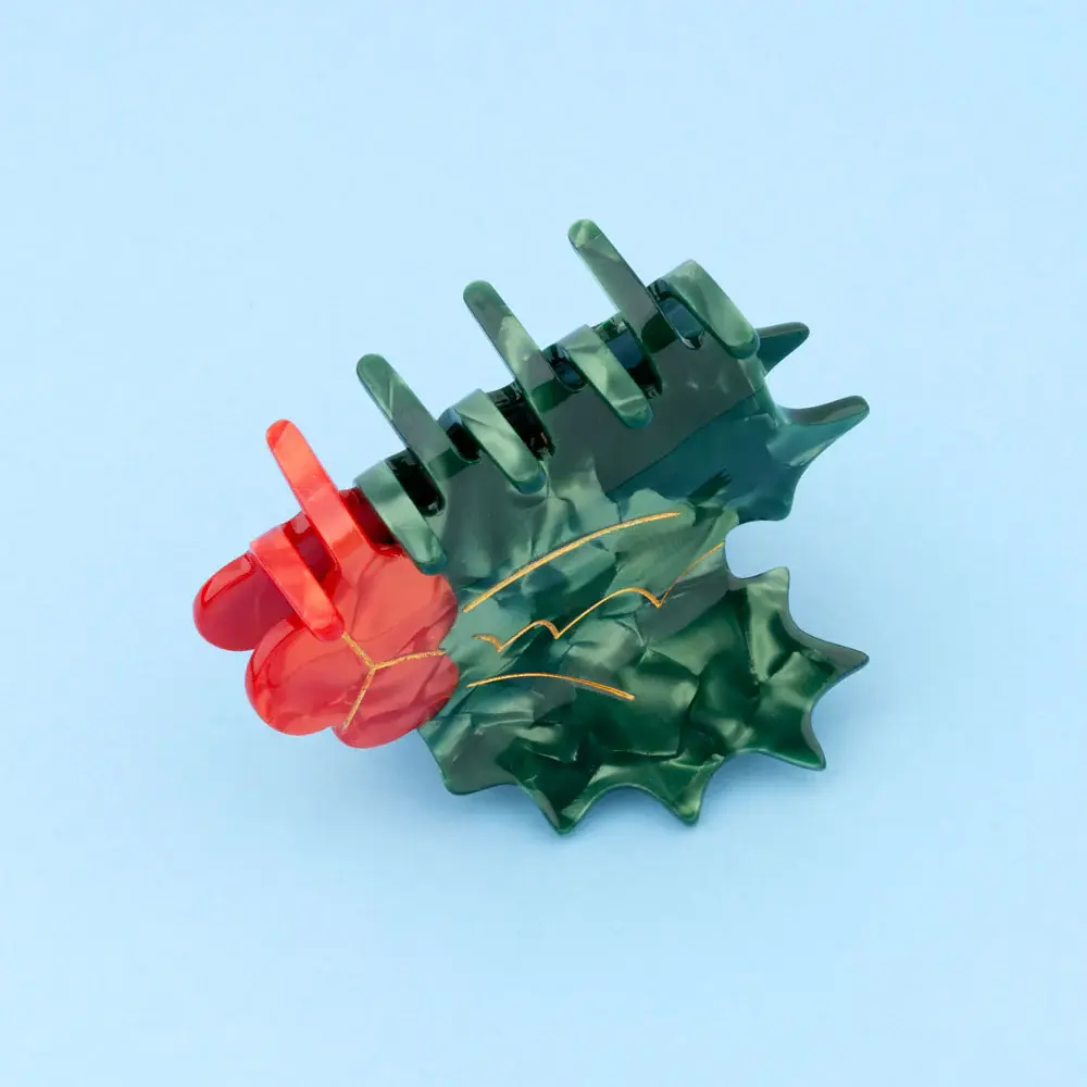 coucou-suzette-accessoire-accessory-cadeau-gift-pince-a-cheveux-hair-claw-coiffure-hairstyle-acetate-rigolo-fun-original-colore-colorful-acetate-noel-christmas-hiver-winter-houx-holly_a3ff7194-47bf-49f1-9496-05c36e8e6ff5