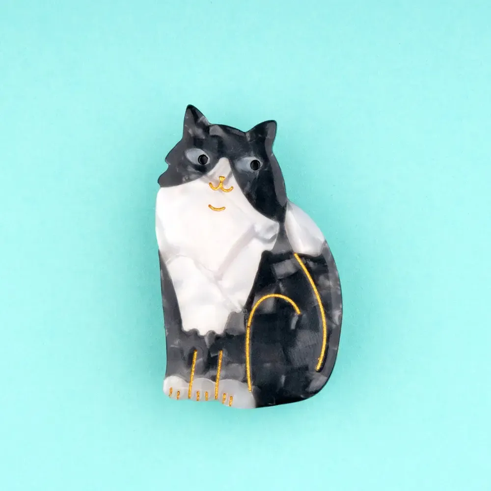 coucou-suzette-accessoire-accessory-cadeau-gift-barrette-cheveux-hair-clip-cat-chat-originales-miaou-meow-black-white-noir-blanc-Web