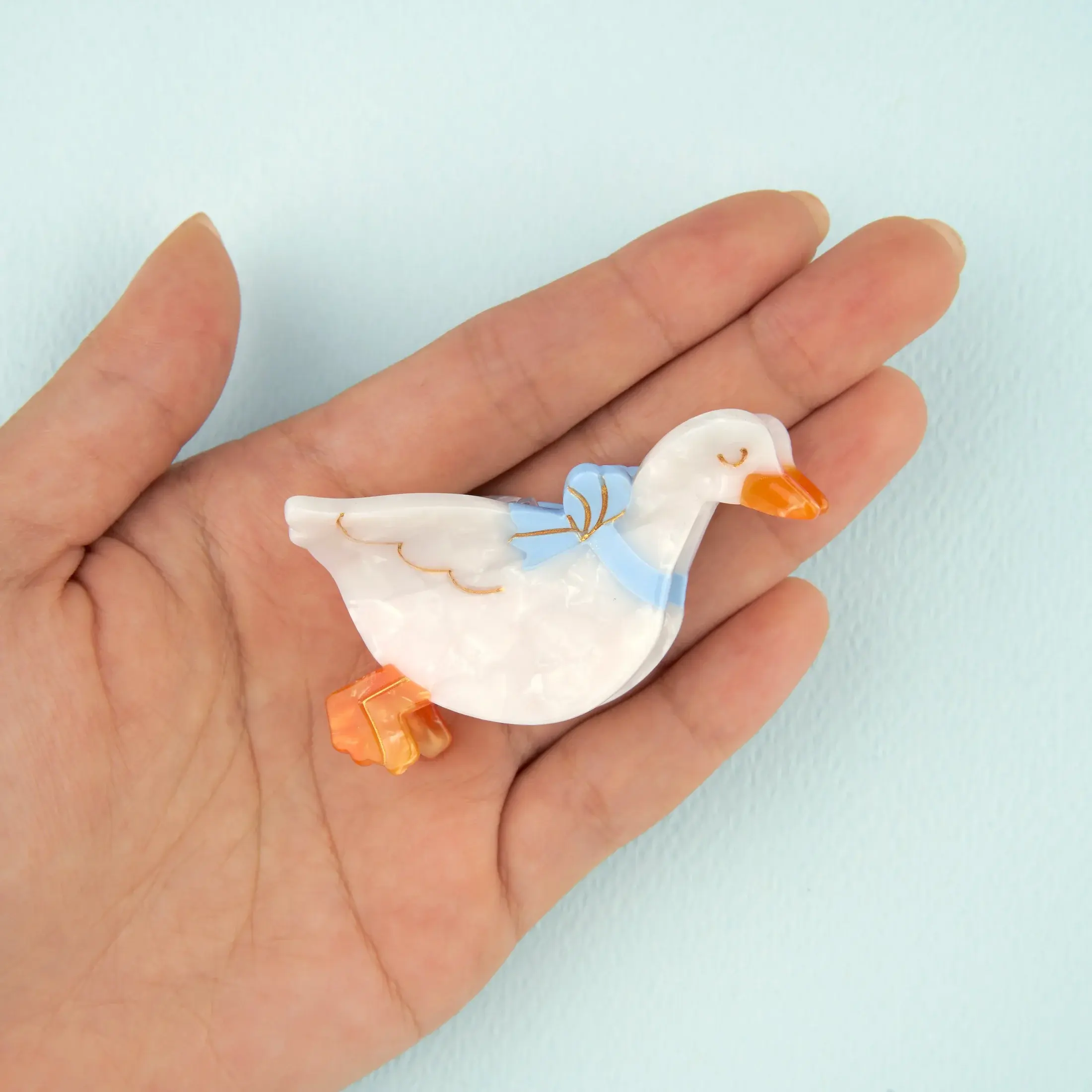 coucou-suzette-accessoire-accessory-cadeau-gift-tendance-mode-trendy-fashion-cottage-mini-pince-cheveux-mini-hair-claw-oie-goose-animal-blanc-white1