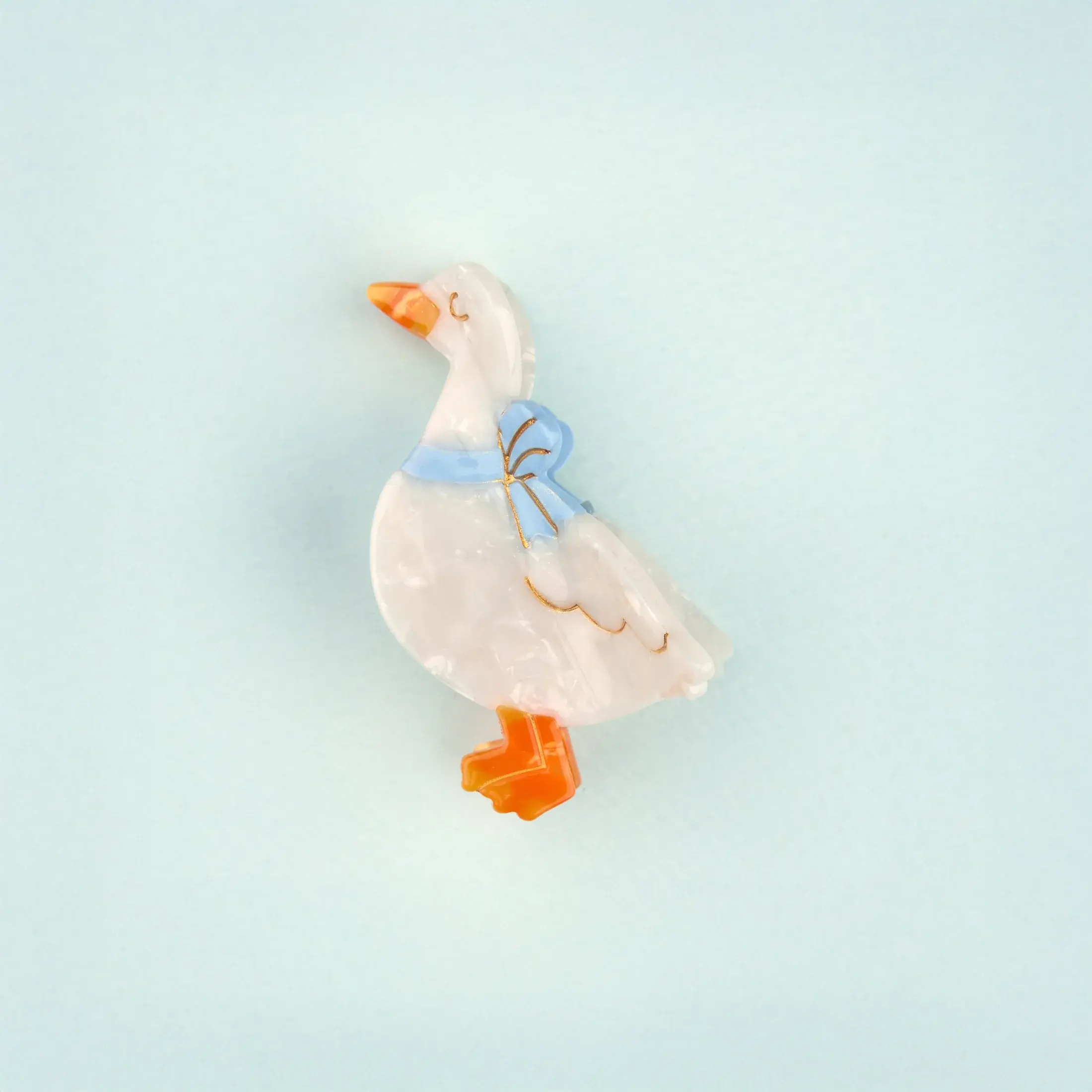 coucou-suzette-accessoire-accessory-cadeau-gift-tendance-mode-trendy-fashion-cottage-mini-pince-cheveux-mini-hair-claw-oie-goose-animal-blanc-white
