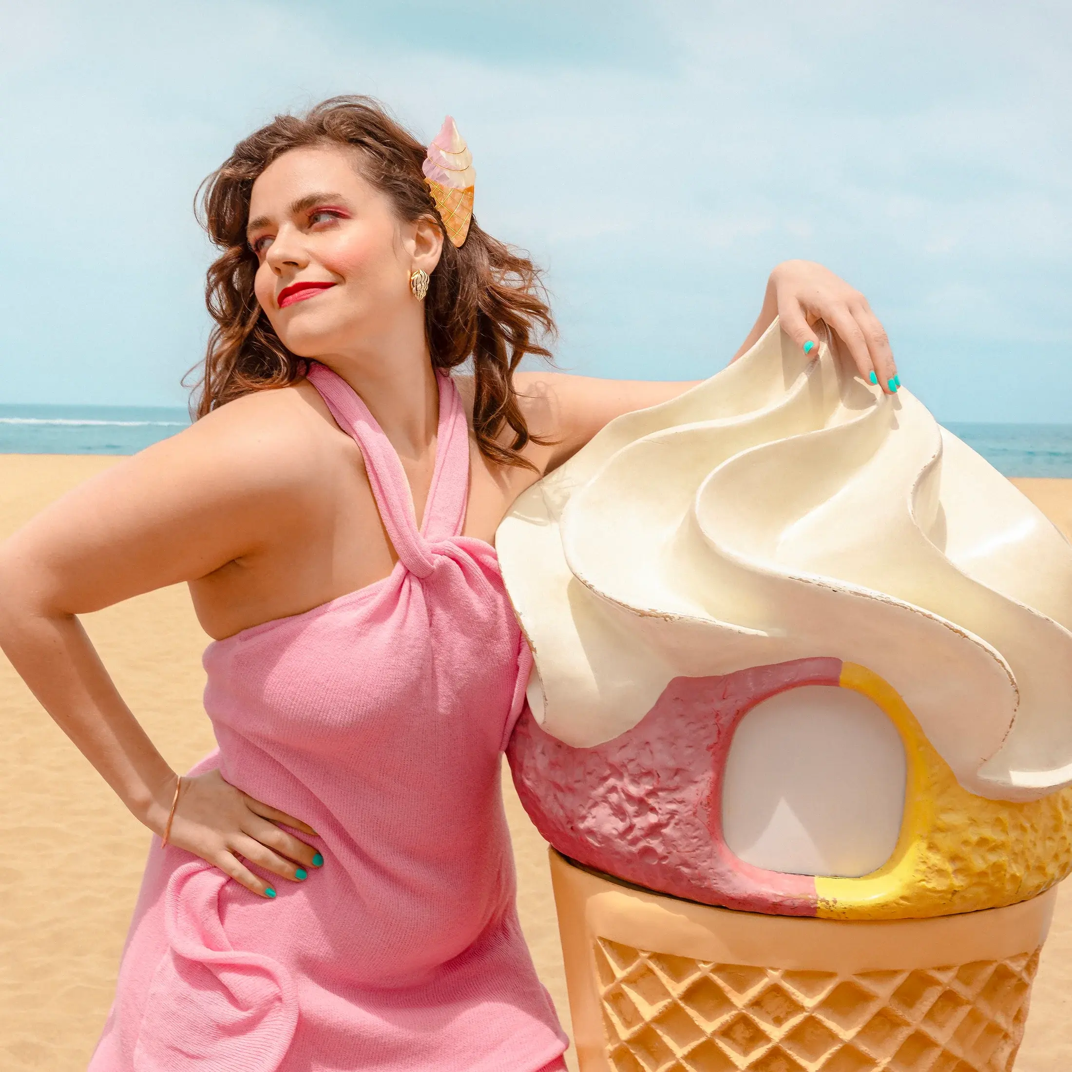 coucou-suzette-accessoire-accessory-cadeau-gift-tendance-trendy-fashion-ete-summer-plouf-splash-mer-sea-pince-cheveux-hair-claw-glace-ice-cream-cone-crea