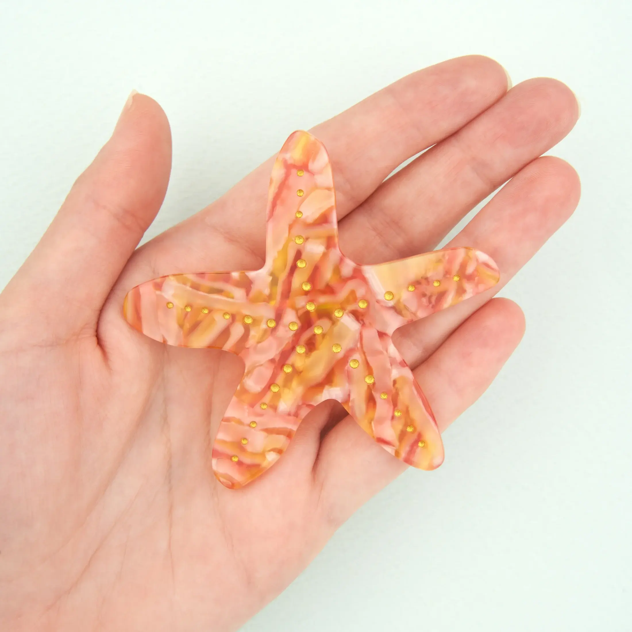 coucou-suzette-accessoire-accessory-cadeau-gift-tendance-trendy-fashion-ete-summer-plouf-splash-mer-sea-cheveux-hair-french-barrette-etoile-mer-starfish-orange2