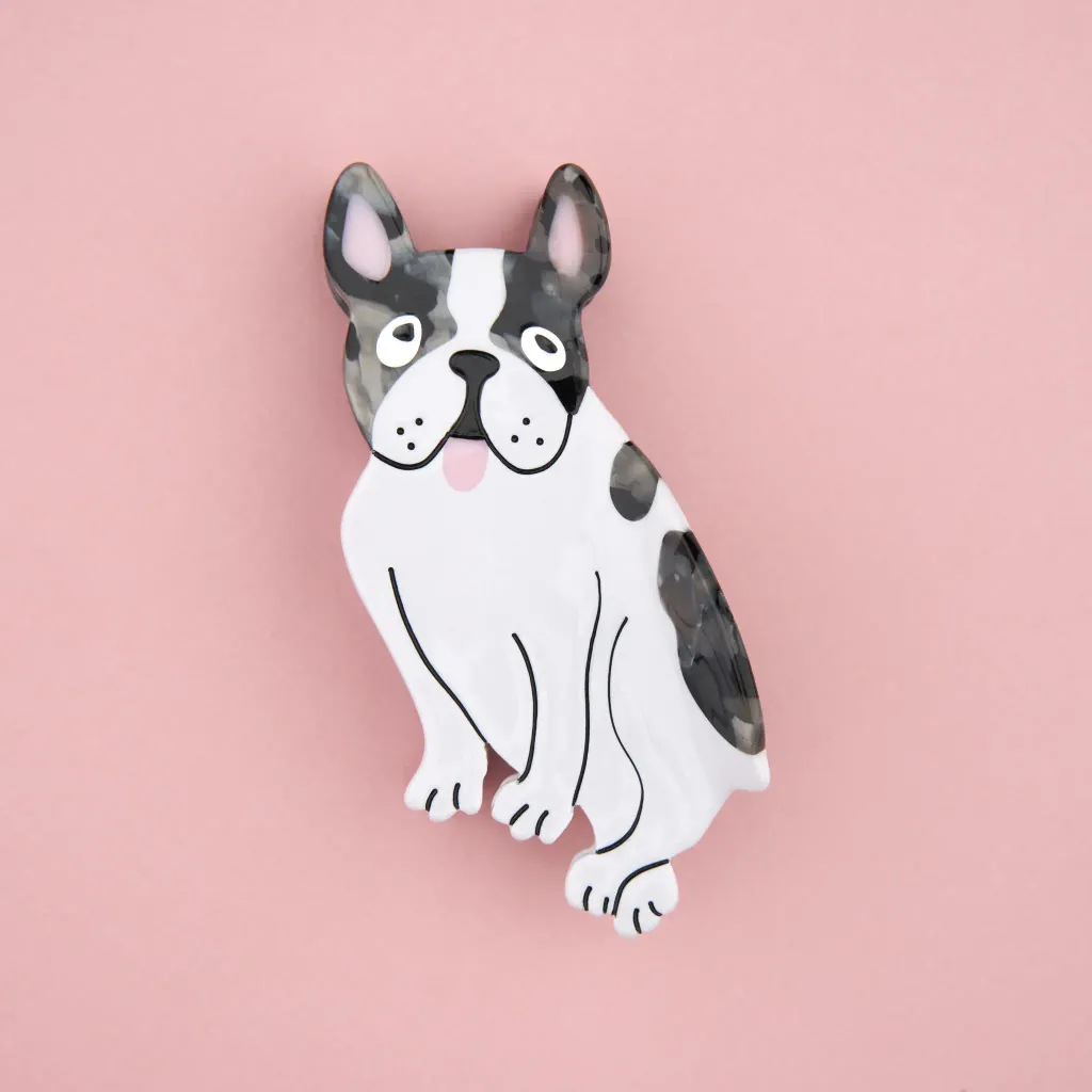 coucou-suzette-accessoire-accessory-cadeau-gift-dog-chien-ouaf-woof-pince-cheveux-hairclaw-staffie-bouledogue-french-bulldog-blanc-white-noir-black