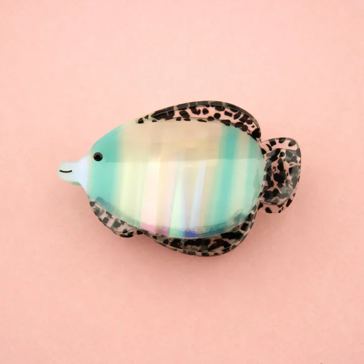 coucou-suzette-accessoire-accessory-cadeau-gift-tendance-mode-trendy-fashion-nouvelle-vague-coquillages-crustaces-splash-pince-cheveux-hair-claw-clip-poisson-tropical-fish-bleu-blue-H