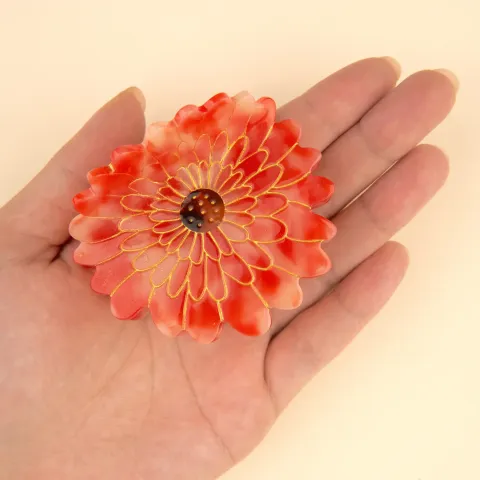 coucou-suzette-accessoire-accessory-cadeau-gift-tendance-mode-trendy-fashion-cottage-pince-cheveux-hair-claw-dahlia-fleur-flower-rouge-red-orange2