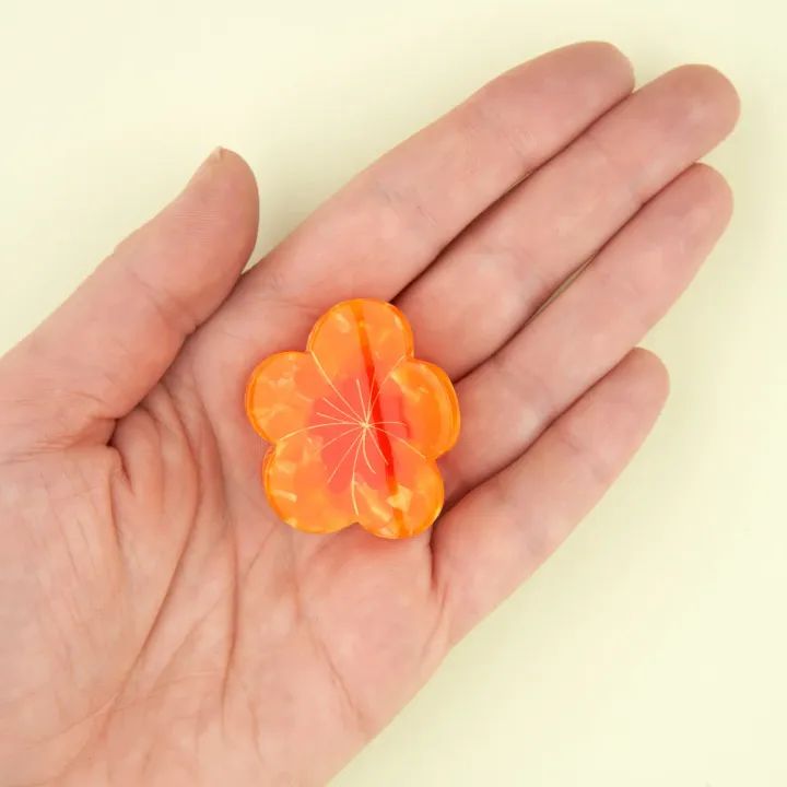 coucou-suzette-accessoire-accessory-cadeau-gift-tendance-trendy-fashion-garden-party-mini-pince-cheveux-hair-claw-fleurs-flower-capucine-nasturtium-orange2