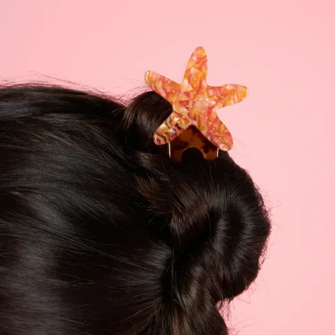 coucou-suzette-accessoire-accessory-cadeau-gift-tendance-trendy-fashion-ete-summer-plouf-splash-mer-sea-pic-cheveux-hair-stick-etoile-mer-starfish-orange-porte
