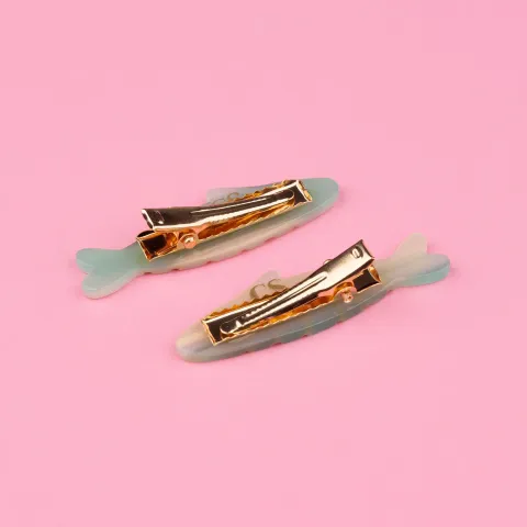 coucou-suzette-accessoire-accessory-cadeau-gift-barrette-a-cheveux-hair-clip-coquillages-et-crustaces-shellfish-and-crustaceans-mer-sea-set-deux-sardines-two-HD1