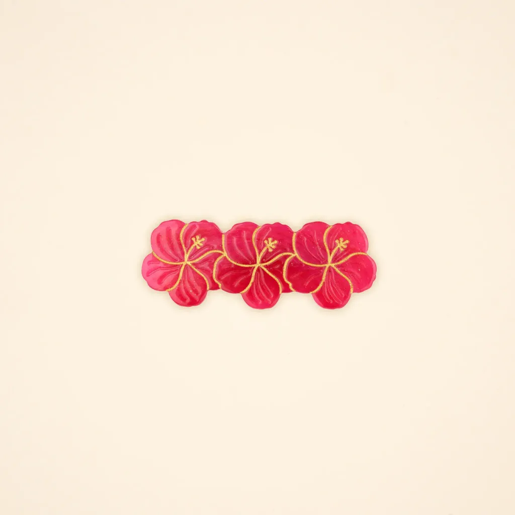 coucou-suzette-accessoire-accessory-cadeau-gift-tendance-trendy-fashion-flower-power-barrette-cheveux-hair-clip-fleurs-flower-hibiscus-rose-pink