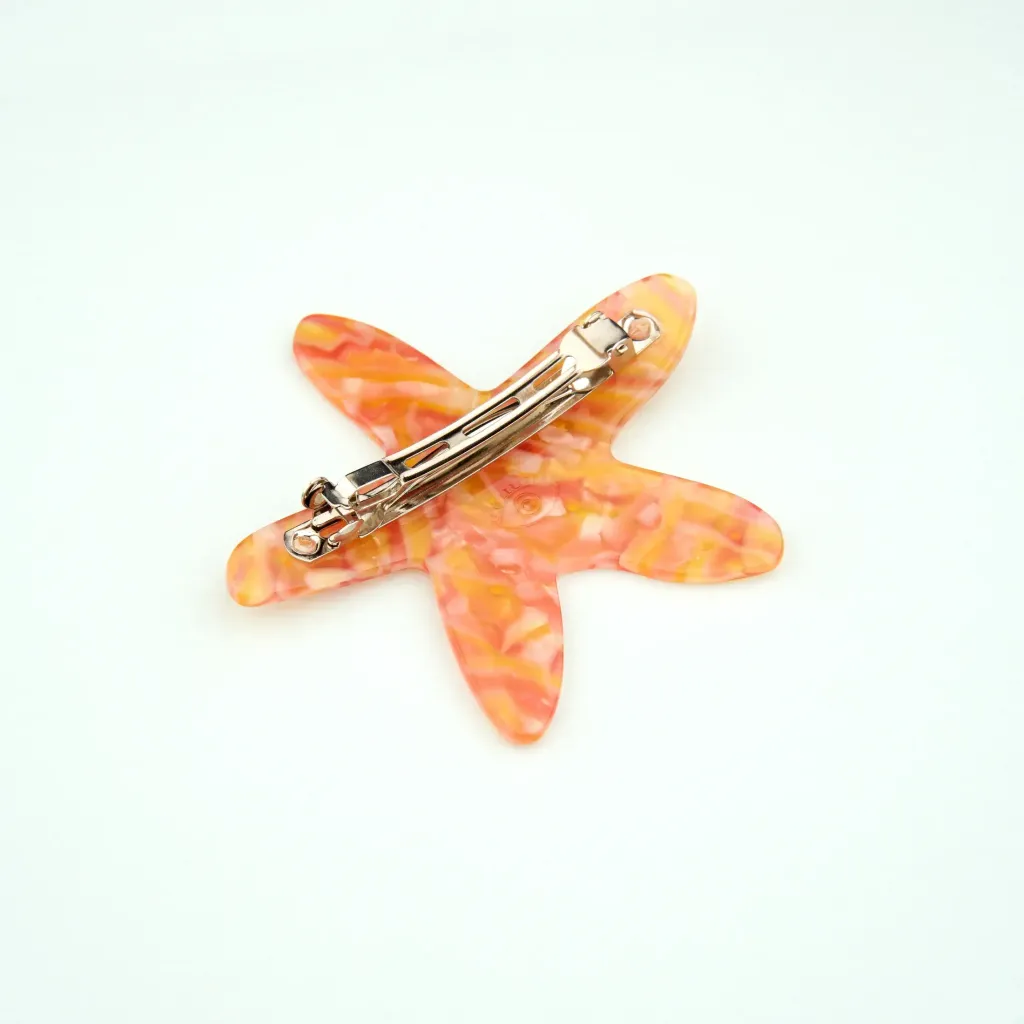 coucou-suzette-accessoire-accessory-cadeau-gift-tendance-trendy-fashion-ete-summer-plouf-splash-mer-sea-cheveux-hair-french-barrette-etoile-mer-starfish-orange1