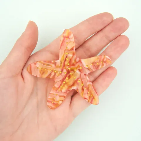 coucou-suzette-accessoire-accessory-cadeau-gift-tendance-trendy-fashion-ete-summer-plouf-splash-mer-sea-cheveux-hair-french-barrette-etoile-mer-starfish-orange2