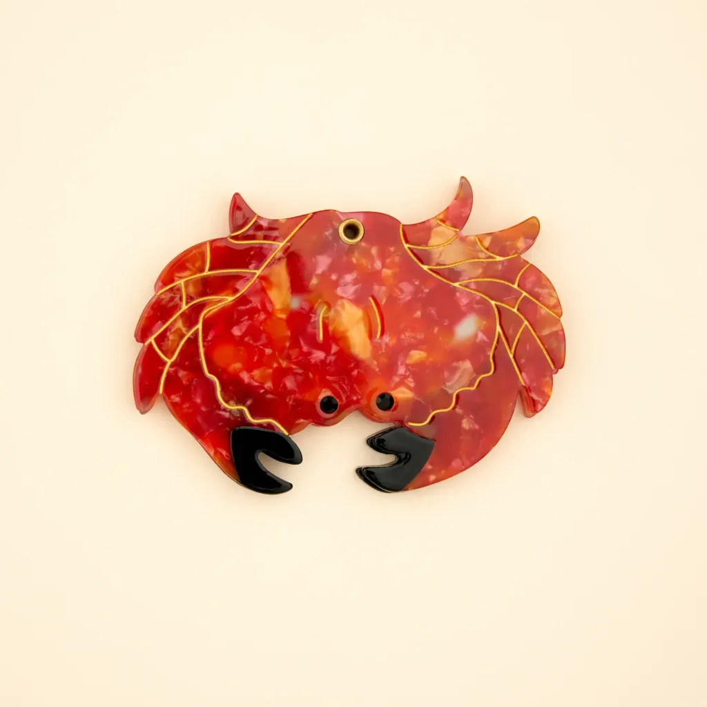 coucou-suzette-accessoire-accessory-cadeau-gift-tendance-trendy-fashion-ete-summer-plouf-splash-mer-sea-miroir-mirror-crabe-crab-rouge-red