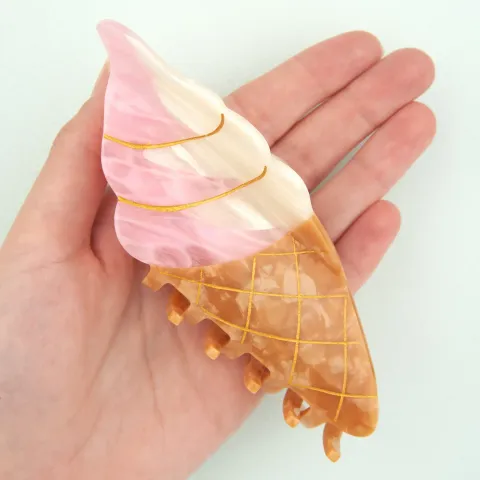 coucou-suzette-accessoire-accessory-cadeau-gift-tendance-trendy-fashion-ete-summer-plouf-splash-mer-sea-pince-cheveux-hair-claw-glace-ice-cream-cone2