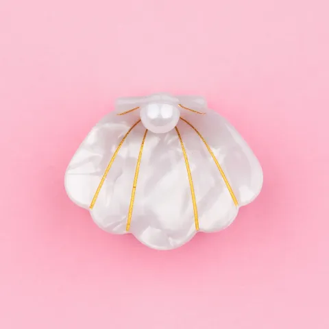 coucou-suzette-accessoire-accessory-cadeau-gift-mini-pince-a-cheveux-hair-claw-coquillages-et-crustaces-shellfish-and-crustaceans-mer-sea-coquille-saint-jacques-scallop-shell-HD