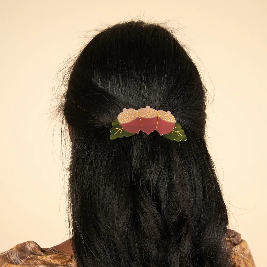 coucou-suzette-accessoire-accessory-cadeau-gift-tendance-trendy-fashion-il-etait-une-fois-once-upon-a-time-autumn-automne-cheveux-hair-french-barrette-glands-acorns-porte