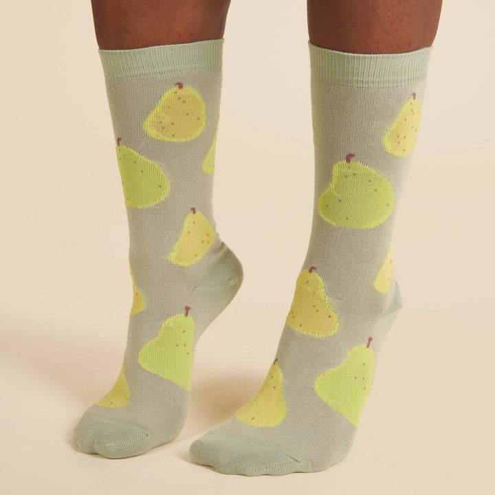 coucou-suzette-accessoire-accessory-cadeau-gift-tendance-trendy-fashion-il-etait-une-fois-once-upon-a-time-autumn-automne-chaussettes-socks-cotton-coton-poire-pear-green-vert-porte