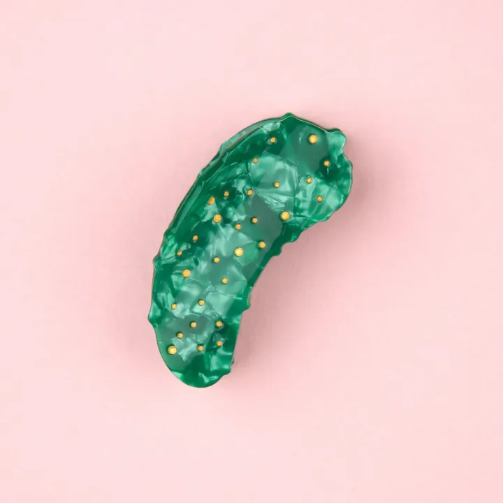 coucou-suzette-accessoire-accessory-cadeau-gift-tendance-mode-trendy-fashion-mini-pince-mini-hair-claw-cornichon-pickle-vert-green