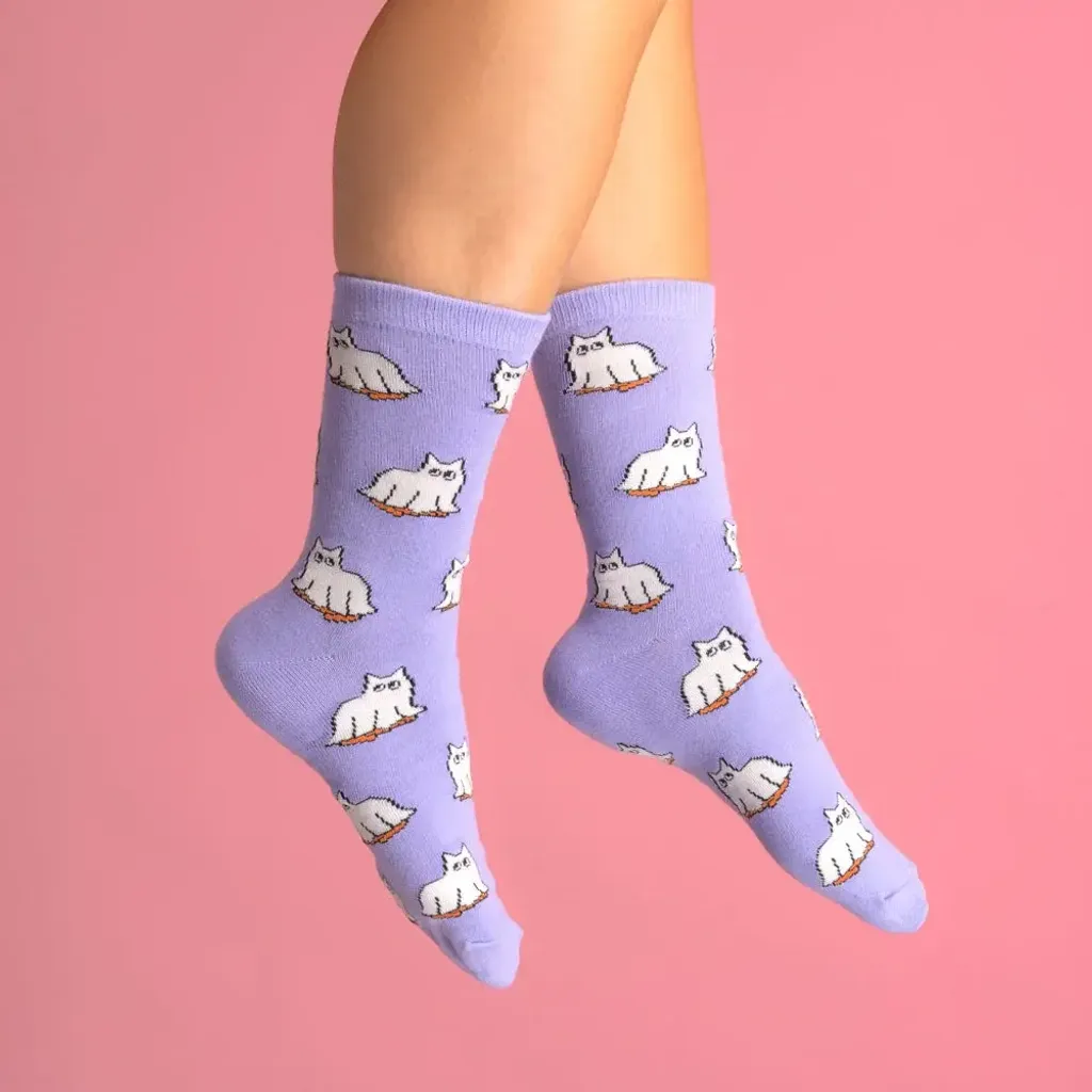 coucou-suzette-accessoire-accessory-cadeau-gift-chaussettes-socks-automne-autumn-chat-cat-fantome-ghost-white-phosphorescent-halloween-porte-Web