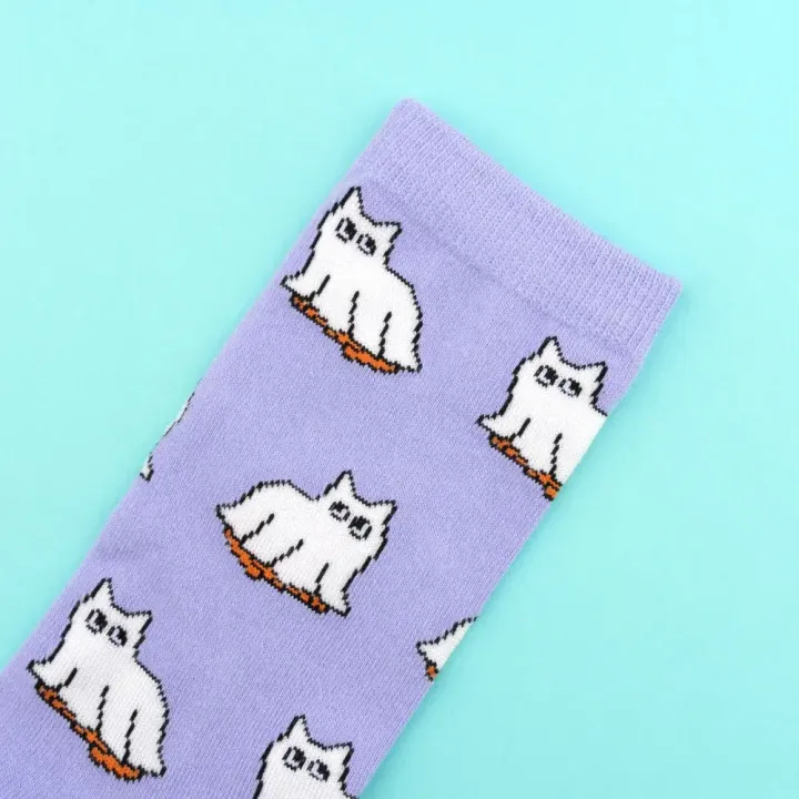 coucou-suzette-accessoire-accessory-cadeau-gift-chaussettes-socks-automne-autumn-chat-cat-fantome-ghost-white-phosphorescent-halloween-Web1