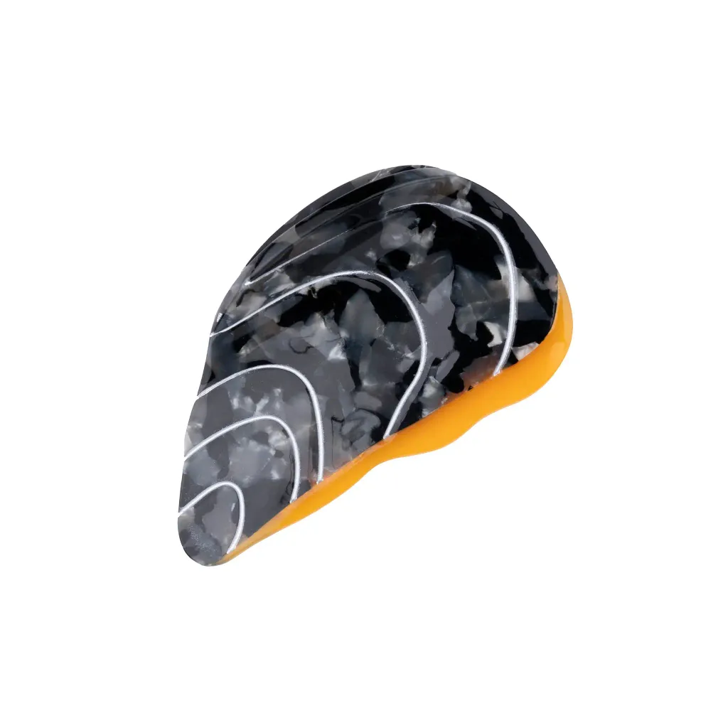 coucou-suzette-accessoire-accessory-cadeau-gift-pince-a-cheveux-hair-claw-coquillages-et-crustaces-shellfish-and-crustaceans-mer-sea-moule-mussel-noir-black-orange-HD3