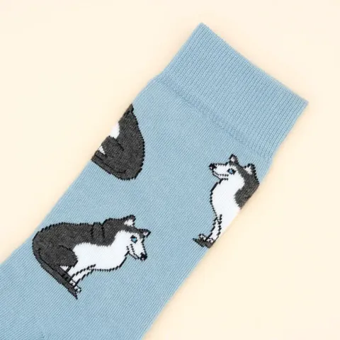 coucou-suzette-accessoire-accessory-cadeau-gift-socks-chaussettes-unisex-mixte-cotton-coton-motif-pattern-dog-chien-ouaf-woof-husky-bleu-blue-Web1