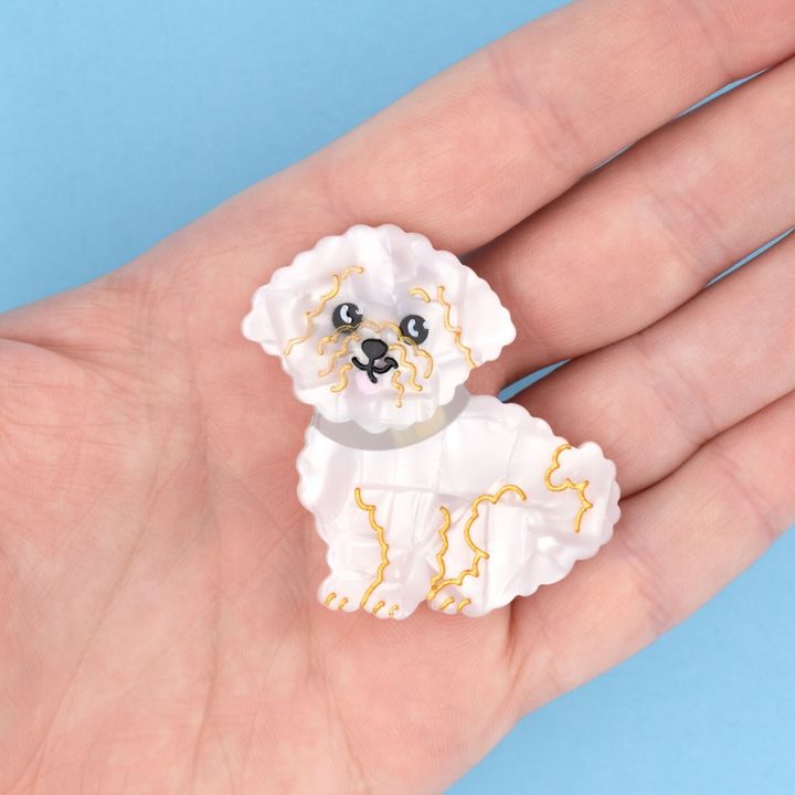 bichon-hair-clip