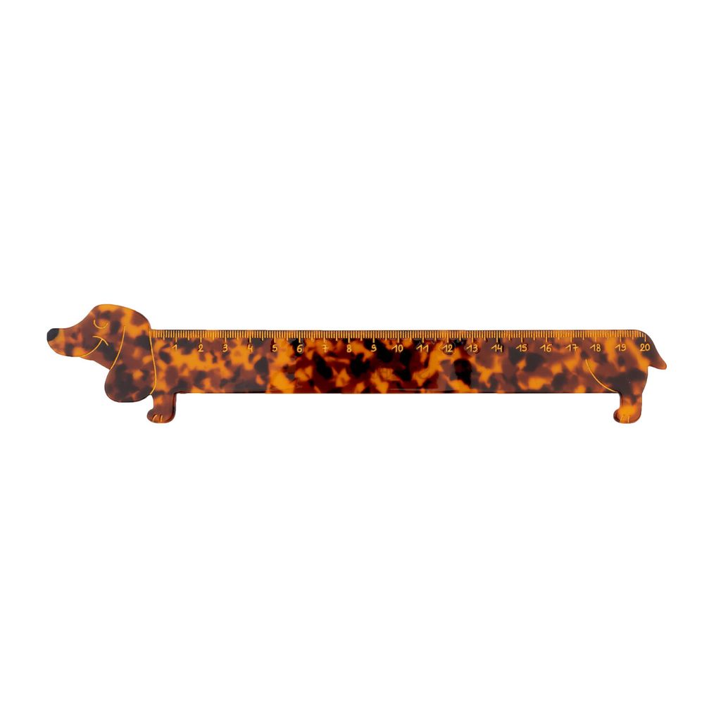 coucou-suzette-dachshund-ruler-fun-school-stationery-cute-acetate-stationery-accessory-sausage-dog-item-regle-chien-teckel-accessoire-bureau-papeterie-web
