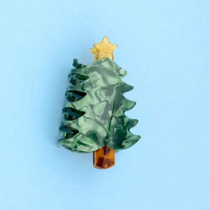 coucou-suzette-accessoire-accessory-cadeau-gift-pince-cheveux-hairclaw-sapin-christmastree-vert-green-etoile-star-gold-dore-noel-christmas-Web